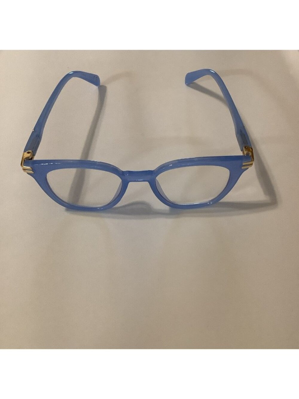 e-Specs Blue Light Filtering Specs Light Blue Glasses +1.00, Preloved